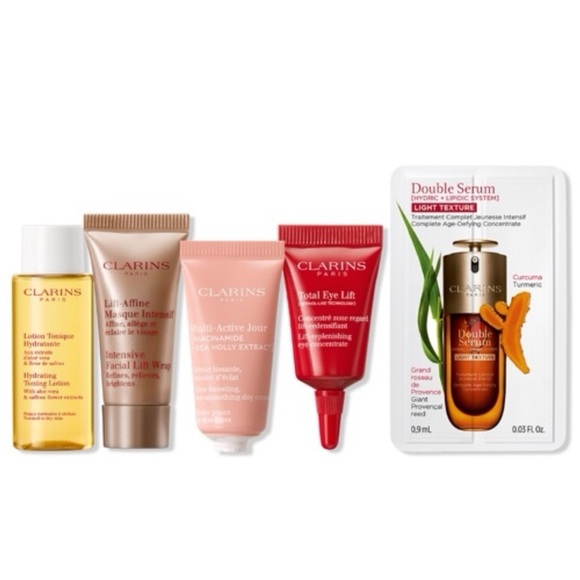 🤍New Clarins Deluxe Skincare Bundle🤍 - Picture 1 of 8